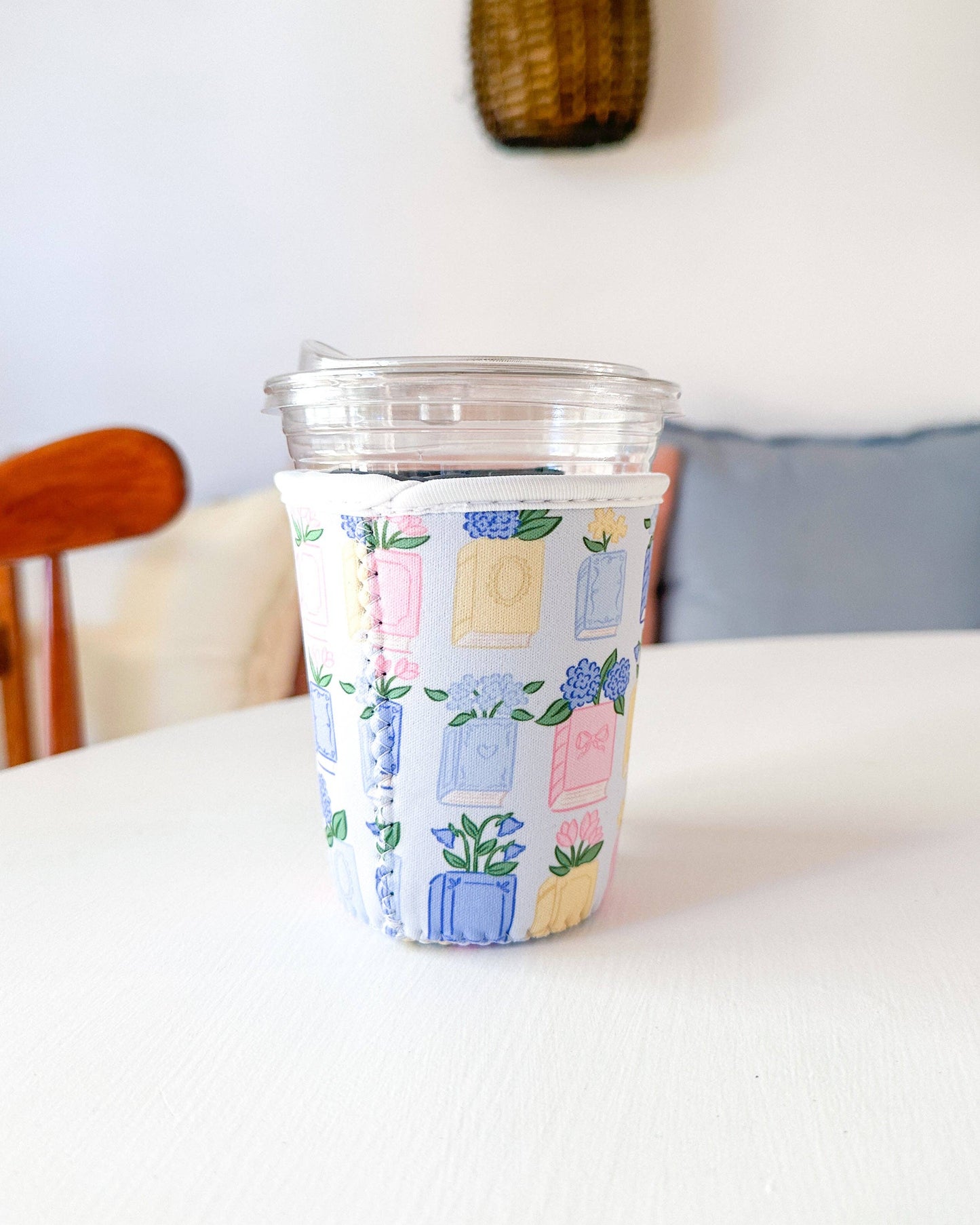 Oak Shore Collective LLC - Spring Books | Reusable Coffee Sleeve