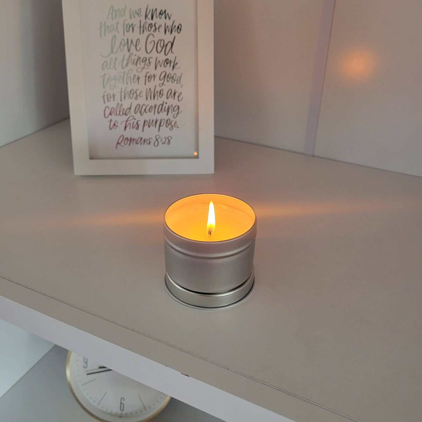 1133 Candles - 4oz Lavender Vanilla Candle | Christian Candle | Mini Candle