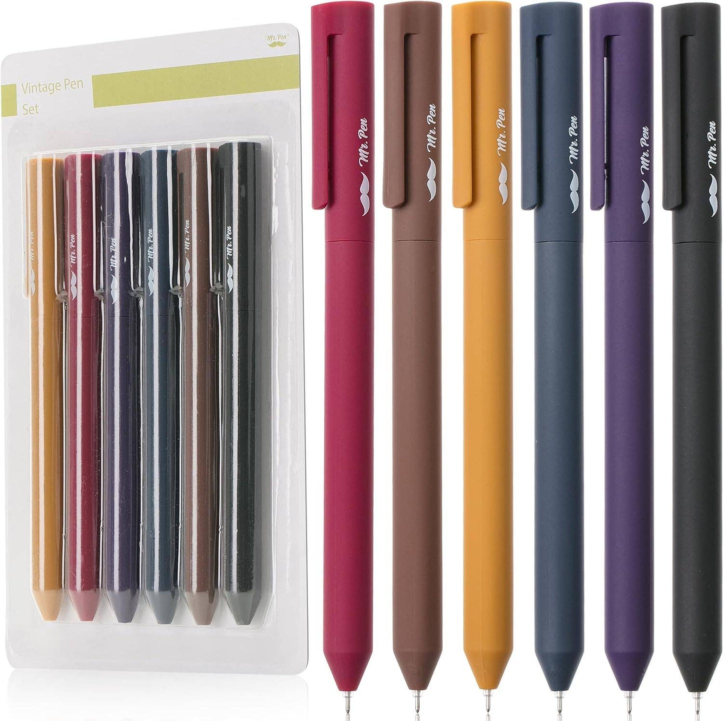 Mr. Pen - Mr. Pen Retractable Gel Pens - 6 Pack