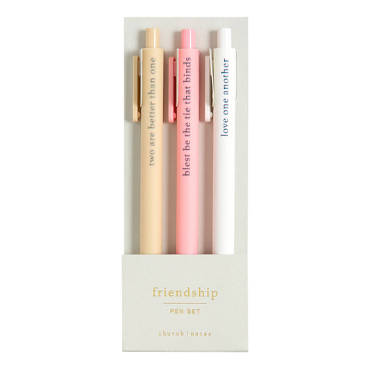 Church Notes Co. - Friendship Bible Study Pen Set