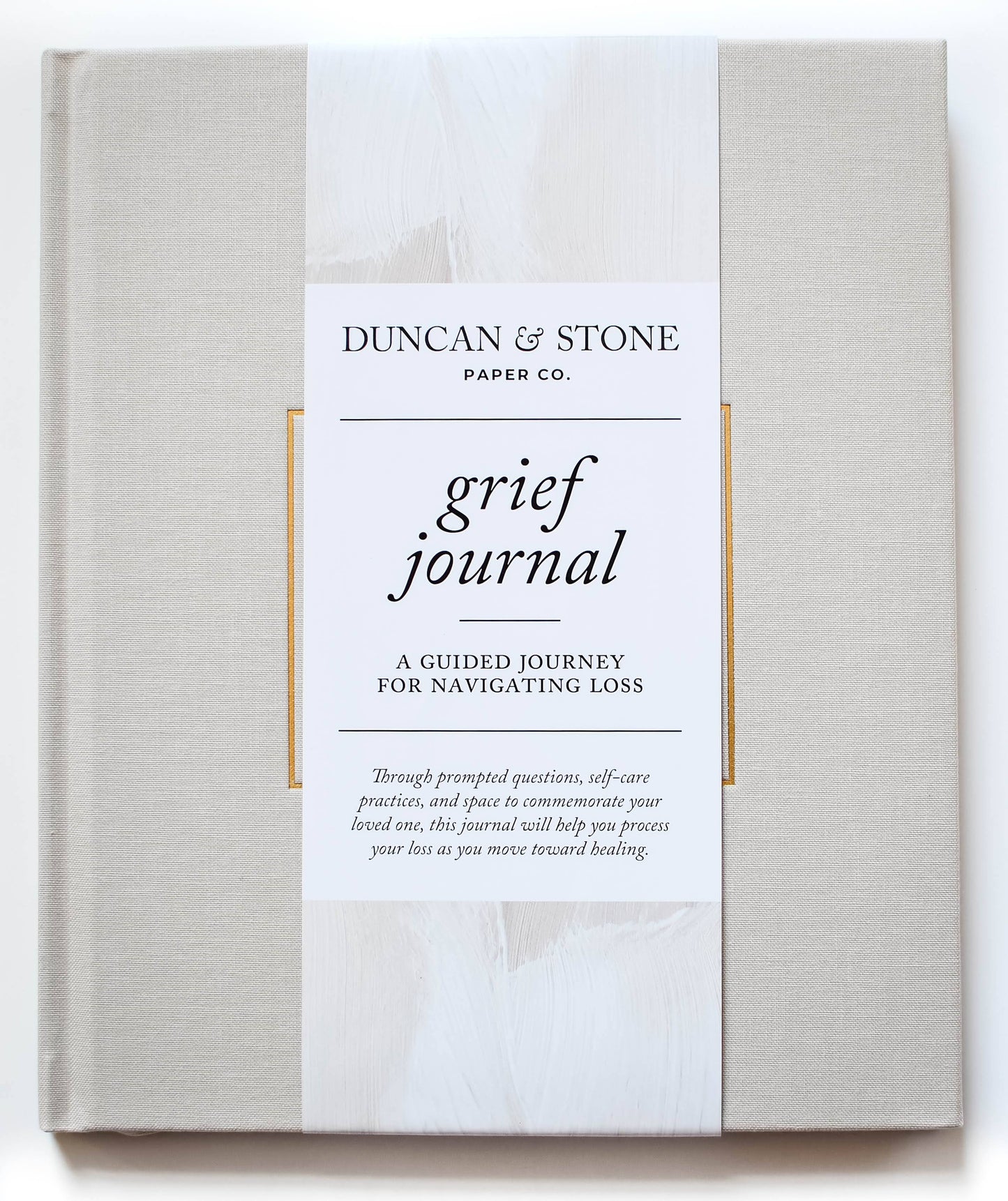 Duncan & Stone Paper Co. - Grief Journal - Teal | Sympathy Gift | Loss of Child Journal