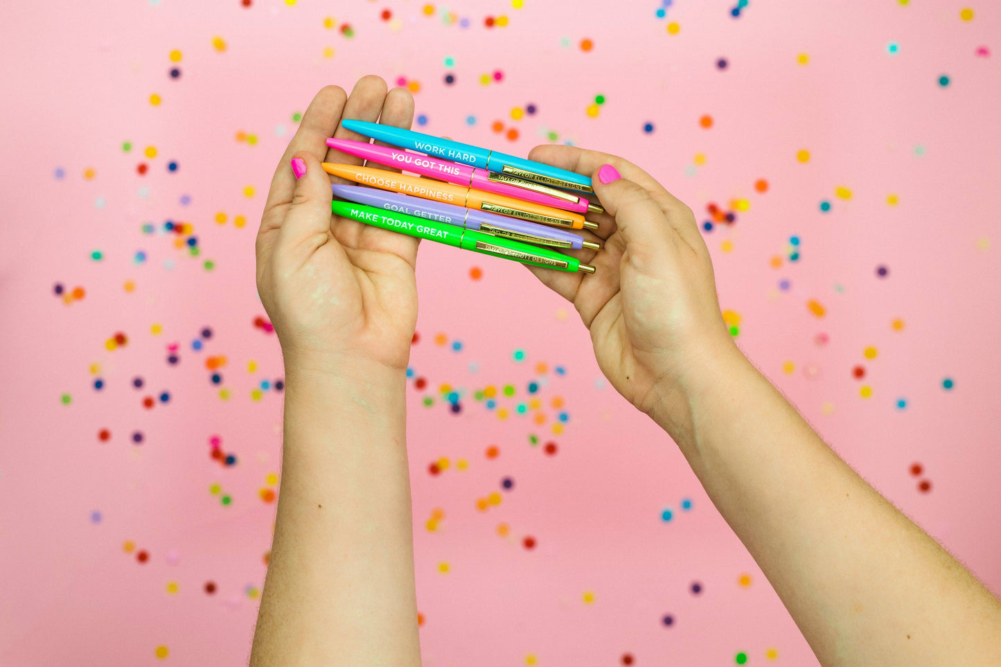 Taylor Elliott Designs - Pen - Motivational - Asst Colors