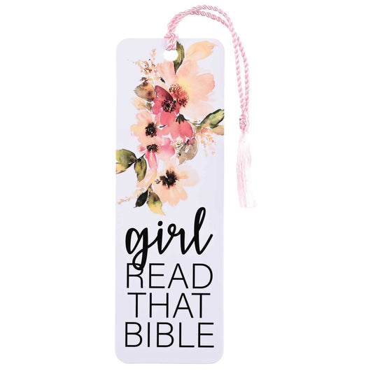 Dicksons - Tassel Bookmark Girl Read That Bible