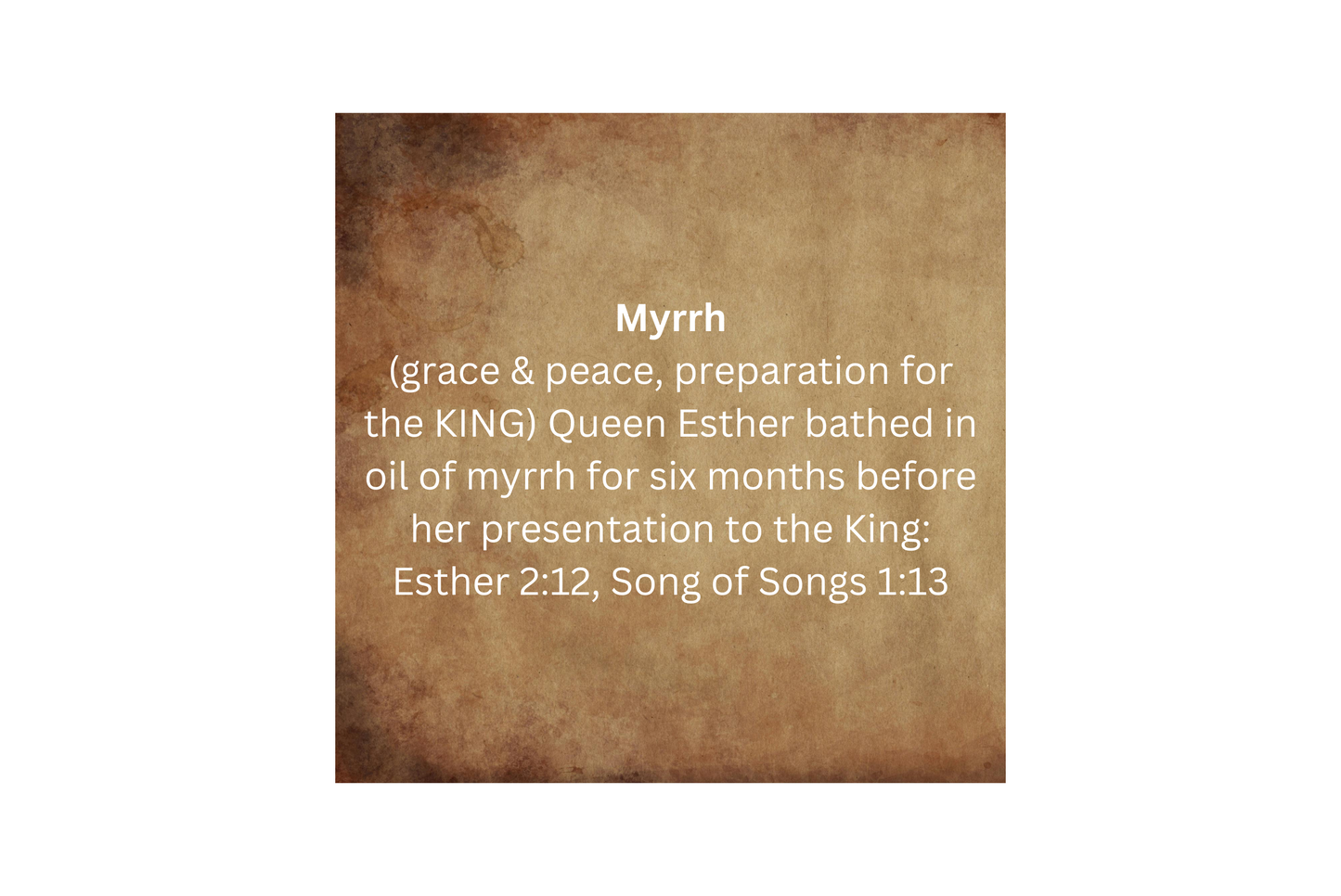 Abba Christian Products - Myrrh Prayer Oil - 1/4oz
