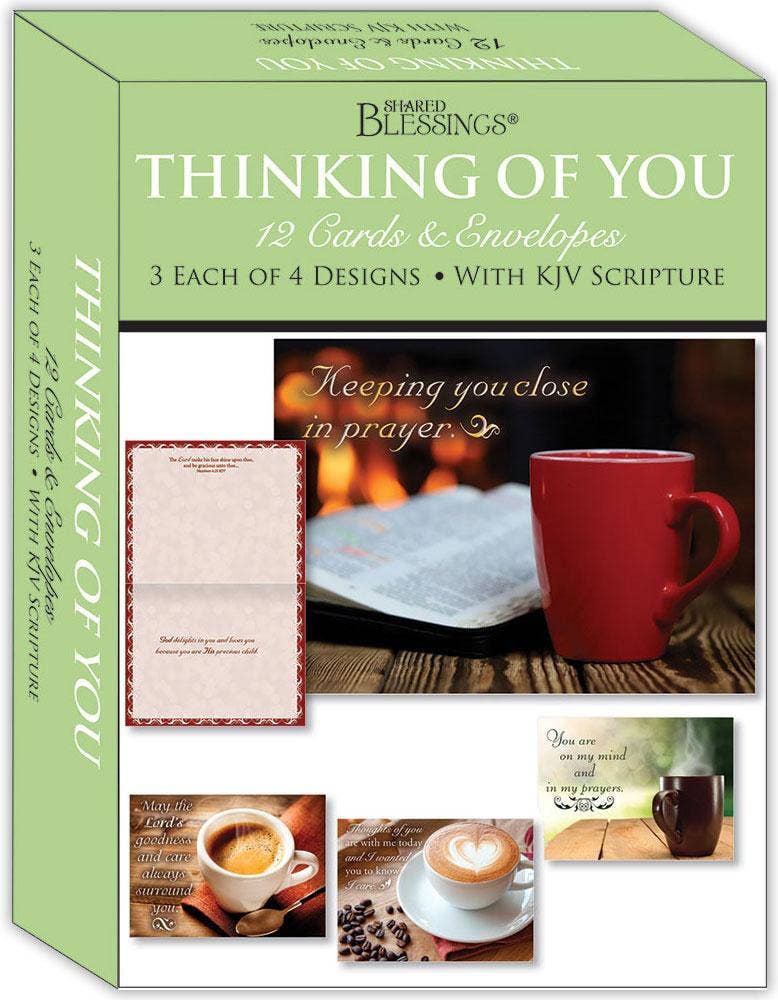 Crown Point Graphics - Thinking of You - Blessed Thoughts - Assorted Boxed Cards