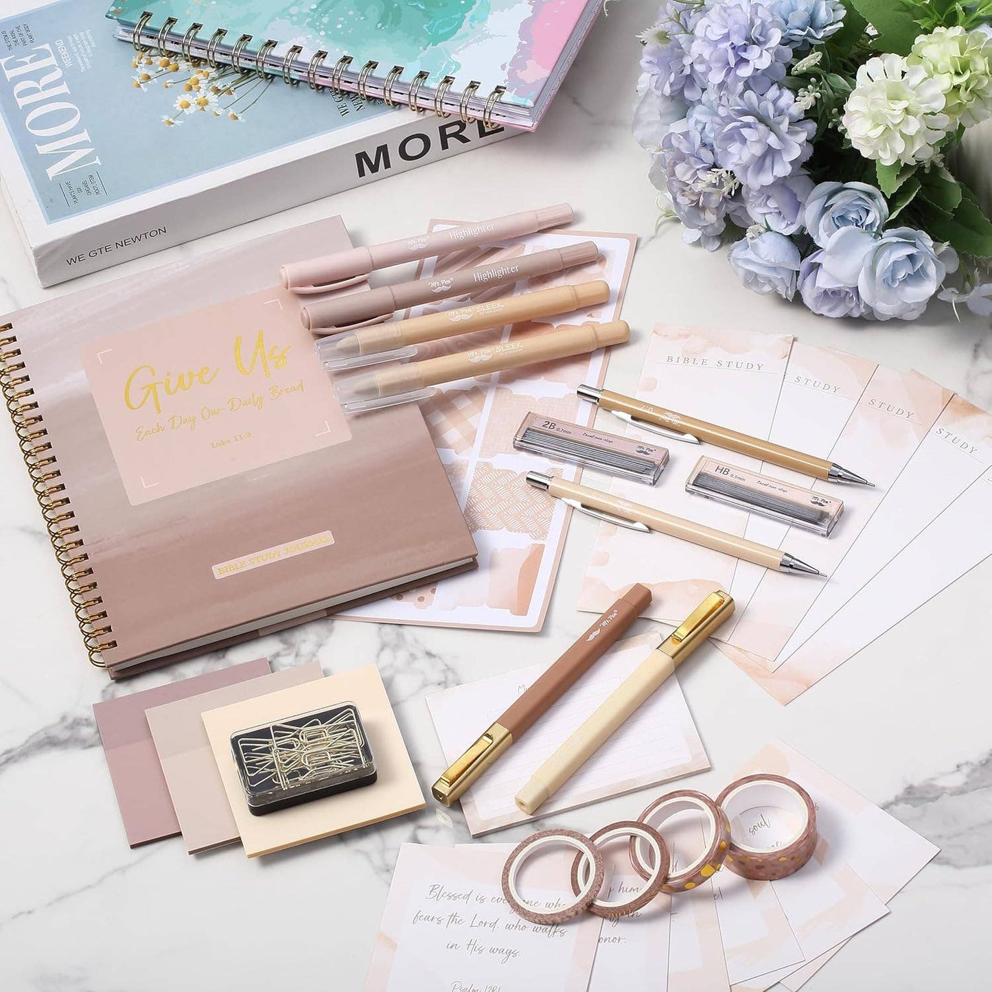 Mr. Pen - Golden Blush Bible Journaling Kit for Women