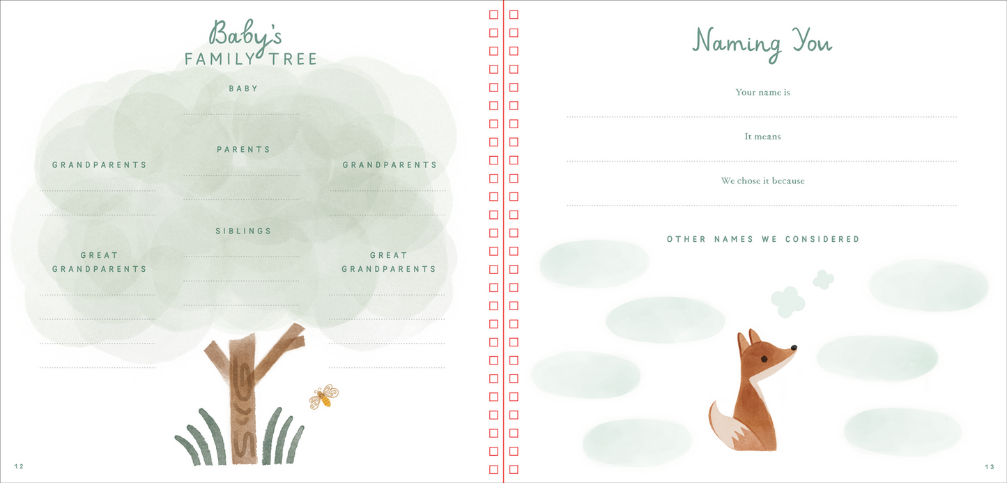 Peter Pauper Press - Baby's First Years: Baby Book and Keepsake Photo Album