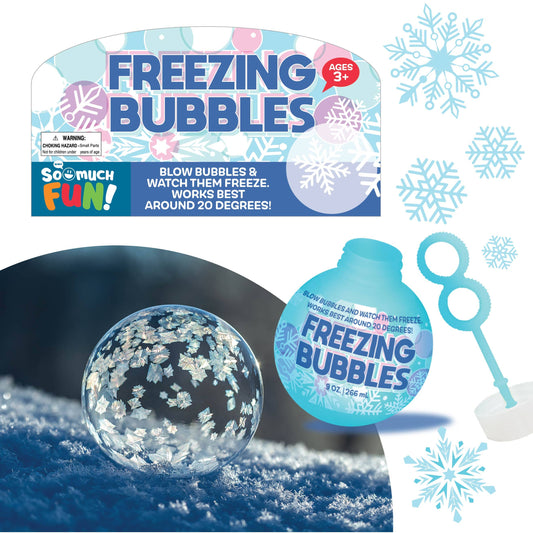 Novelty Closeout - Freezing Bubbles 9 oz Stocking Stuffer