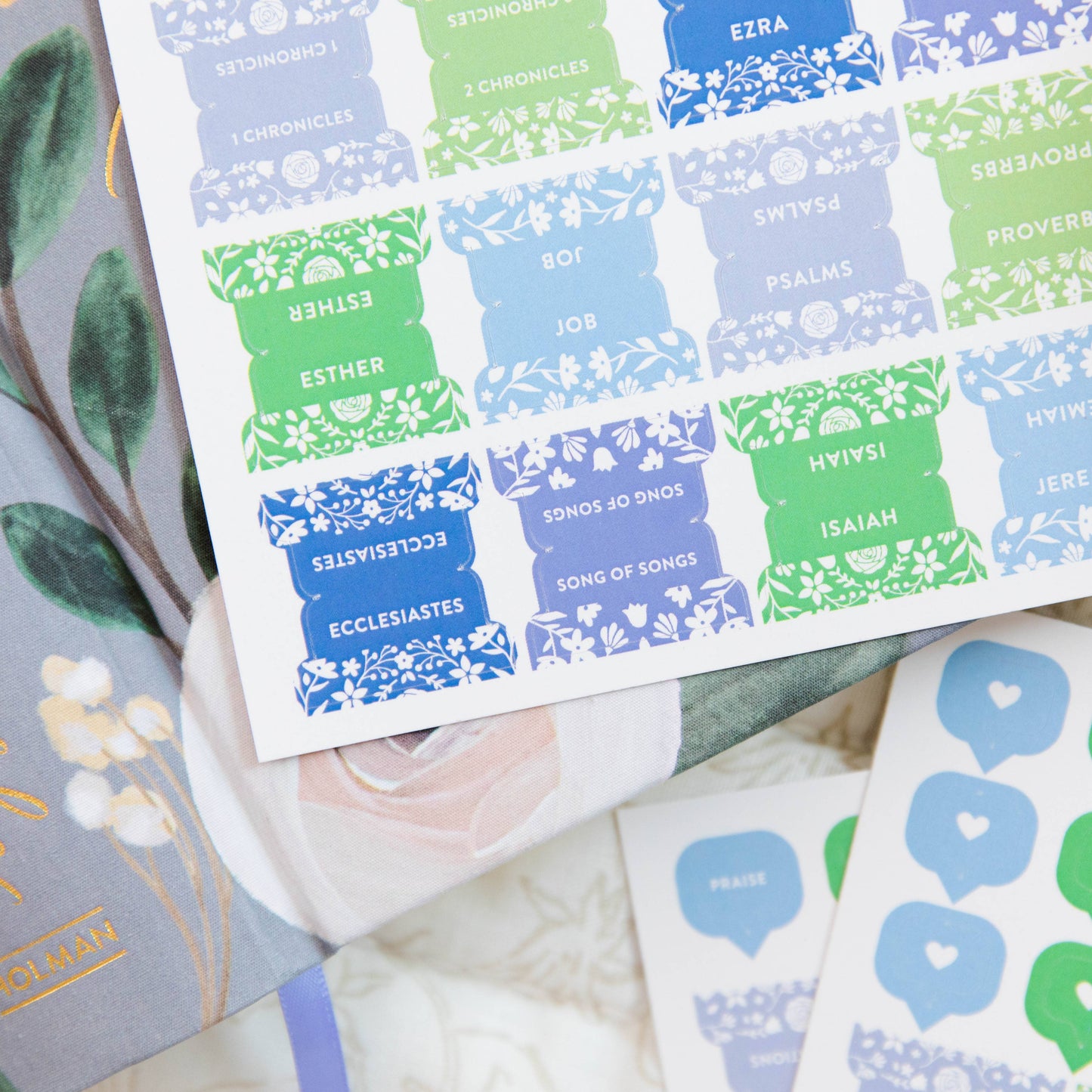 The Daily Grace Co - Bible Tabs | Floral