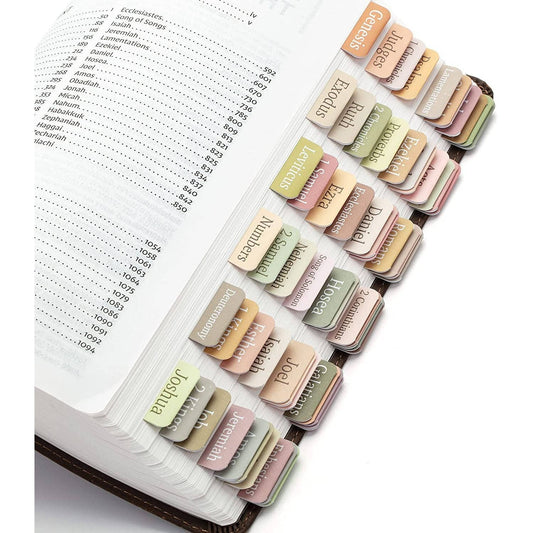 Mr. Pen - Bible Tabs, 75 Laminated Tabs for Women and Men