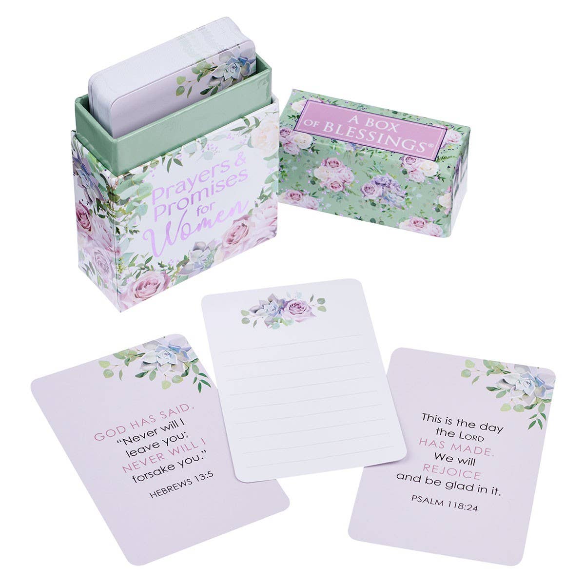 Christian Art Gifts - Box of Blessings Prayers and Promises for Women