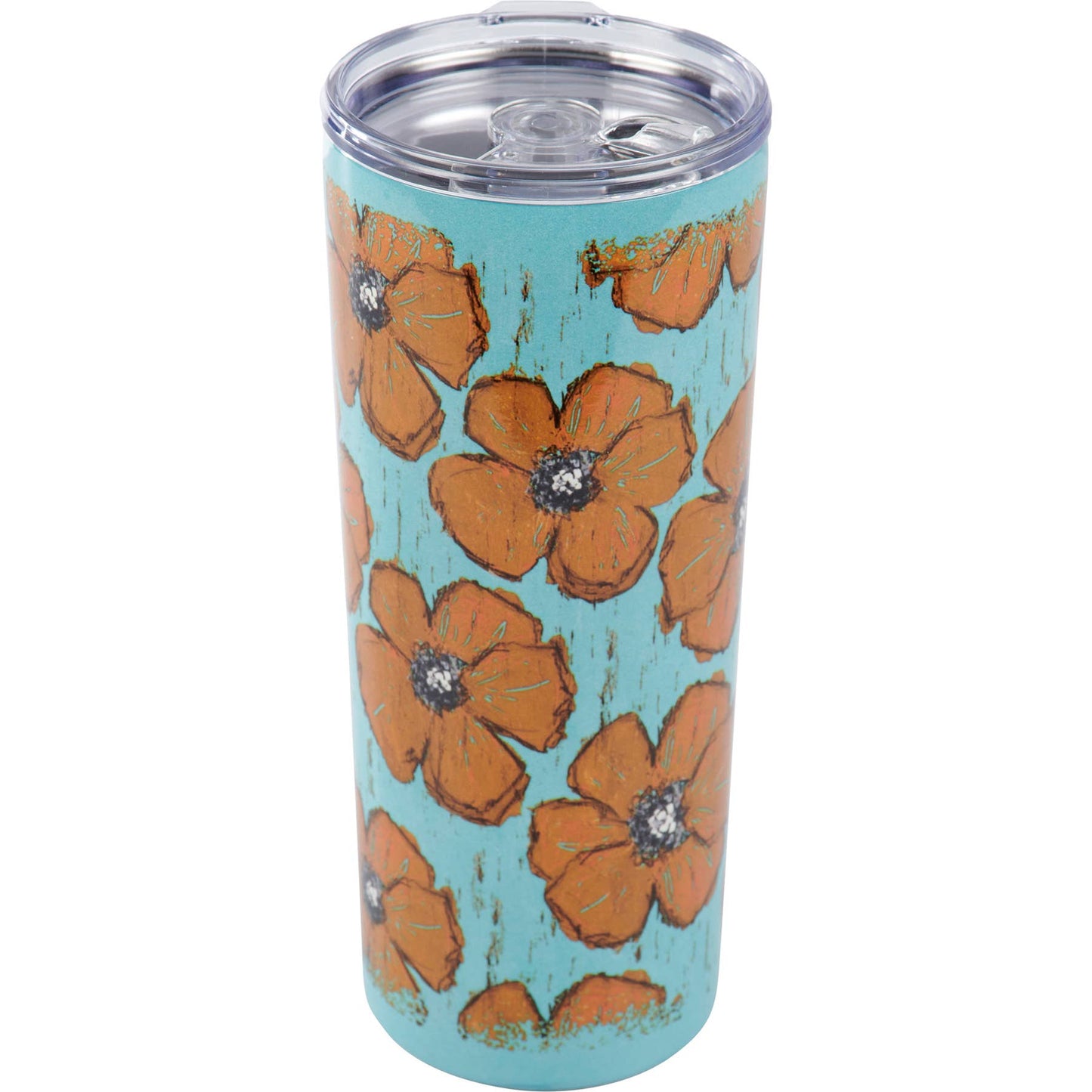 Primitives by Kathy - Floral Coffee Tumbler