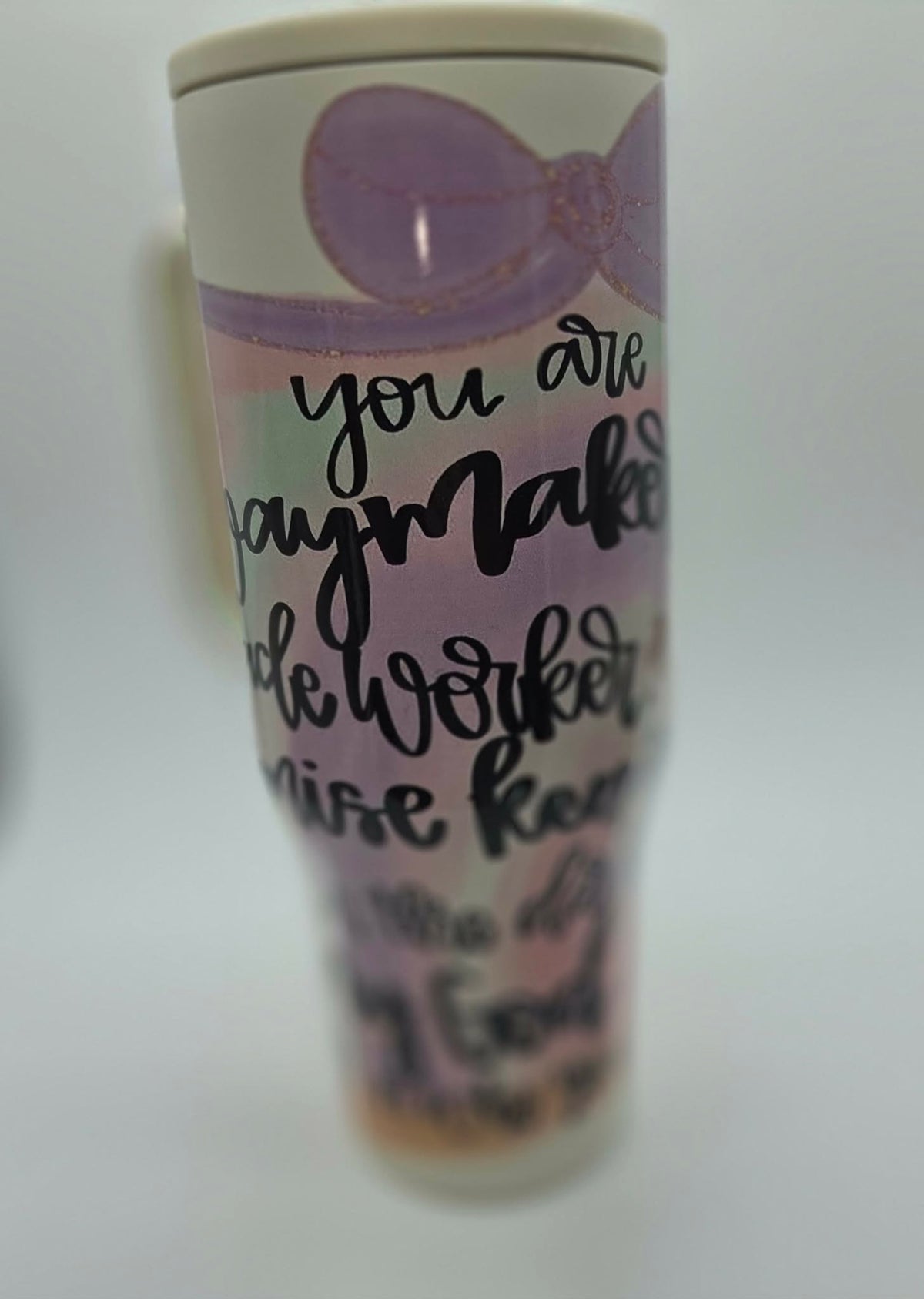40 oz tumbler-Waymaker