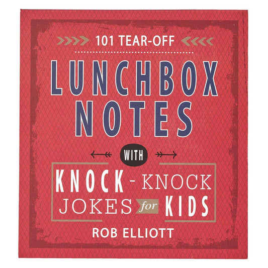 Christian Art Gifts - 101 Lunchbox Notes with Knock-Knock Jokes for Kids