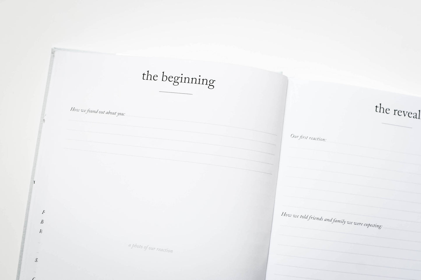 Duncan & Stone Paper Co. - Baby's First Year Memory Book & Photo Album | Mother's Day