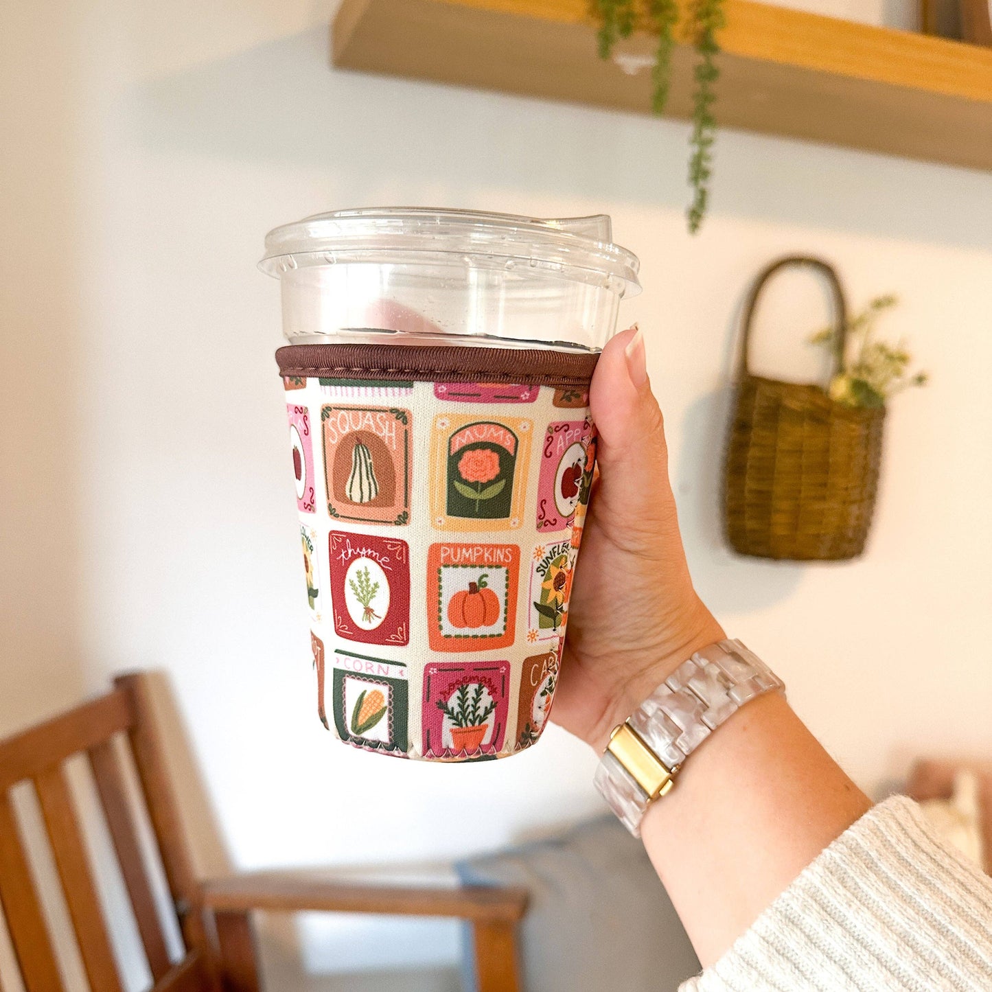 Oak Shore Collective LLC - Autumn Harvest | Reusable Coffee Sleeve