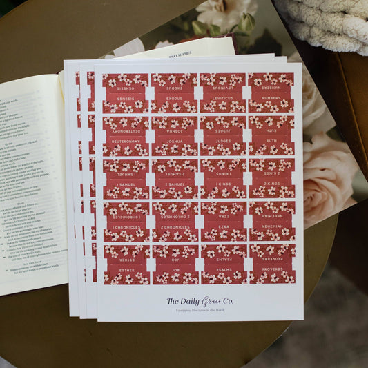 The Daily Grace Co - Berry Blooms Bible Tabs