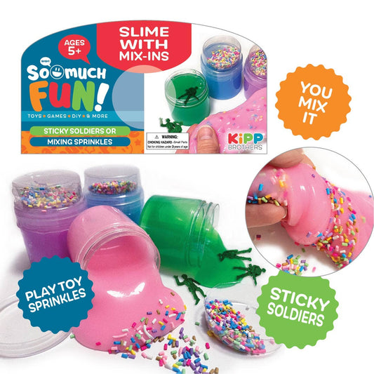 Novelty Closeout - So Much Fun Slime with Mix Ins Assortment