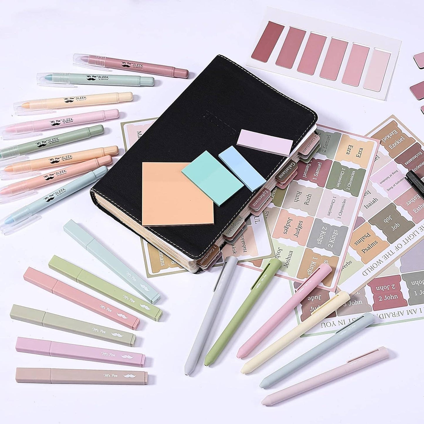 Mr. Pen - Mr. Pen Bible Journaling Kit with Sticky Notes