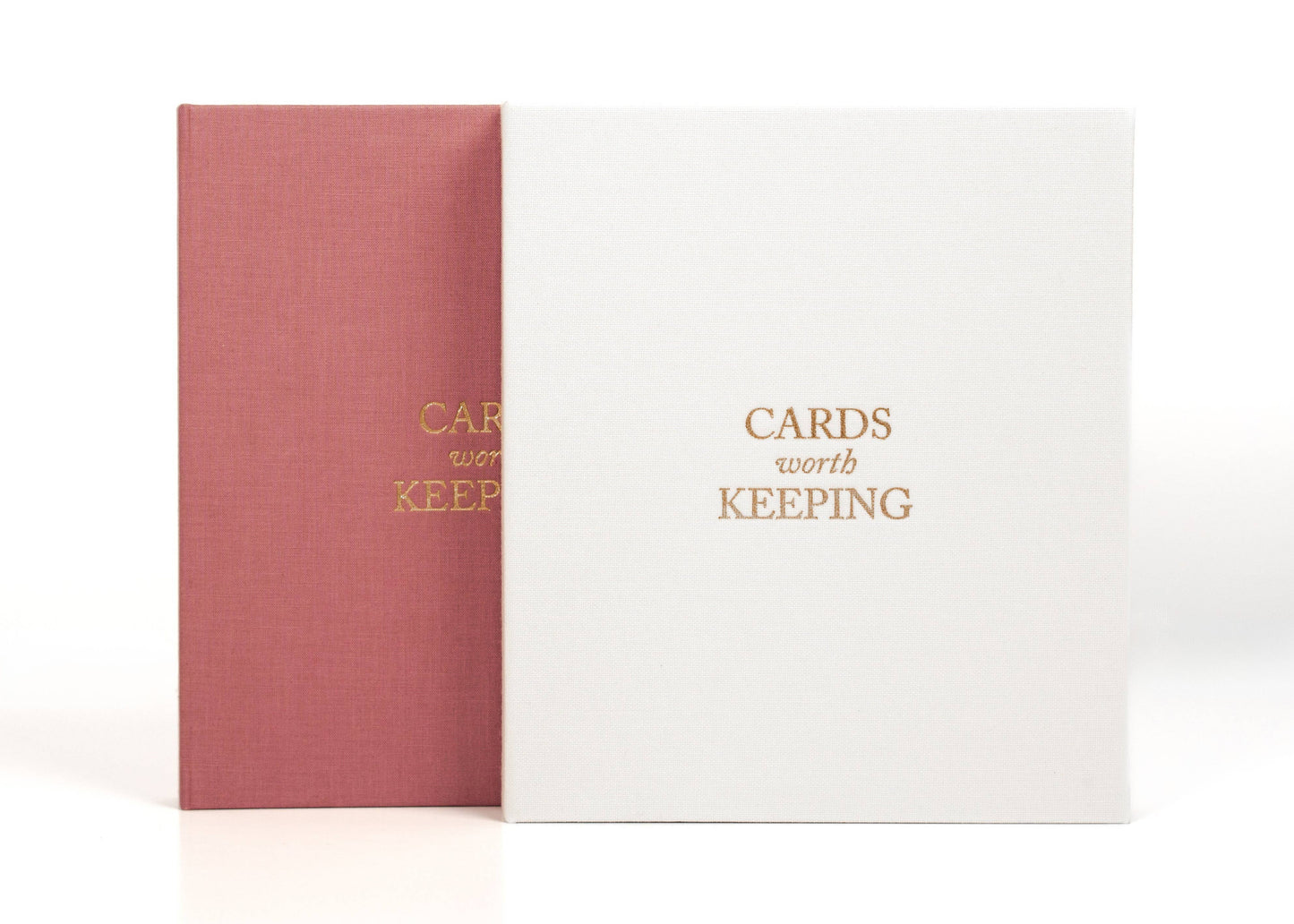 Duncan & Stone Paper Co. - Cards Worth Keeping Journal | Birthday Card Organizer Book