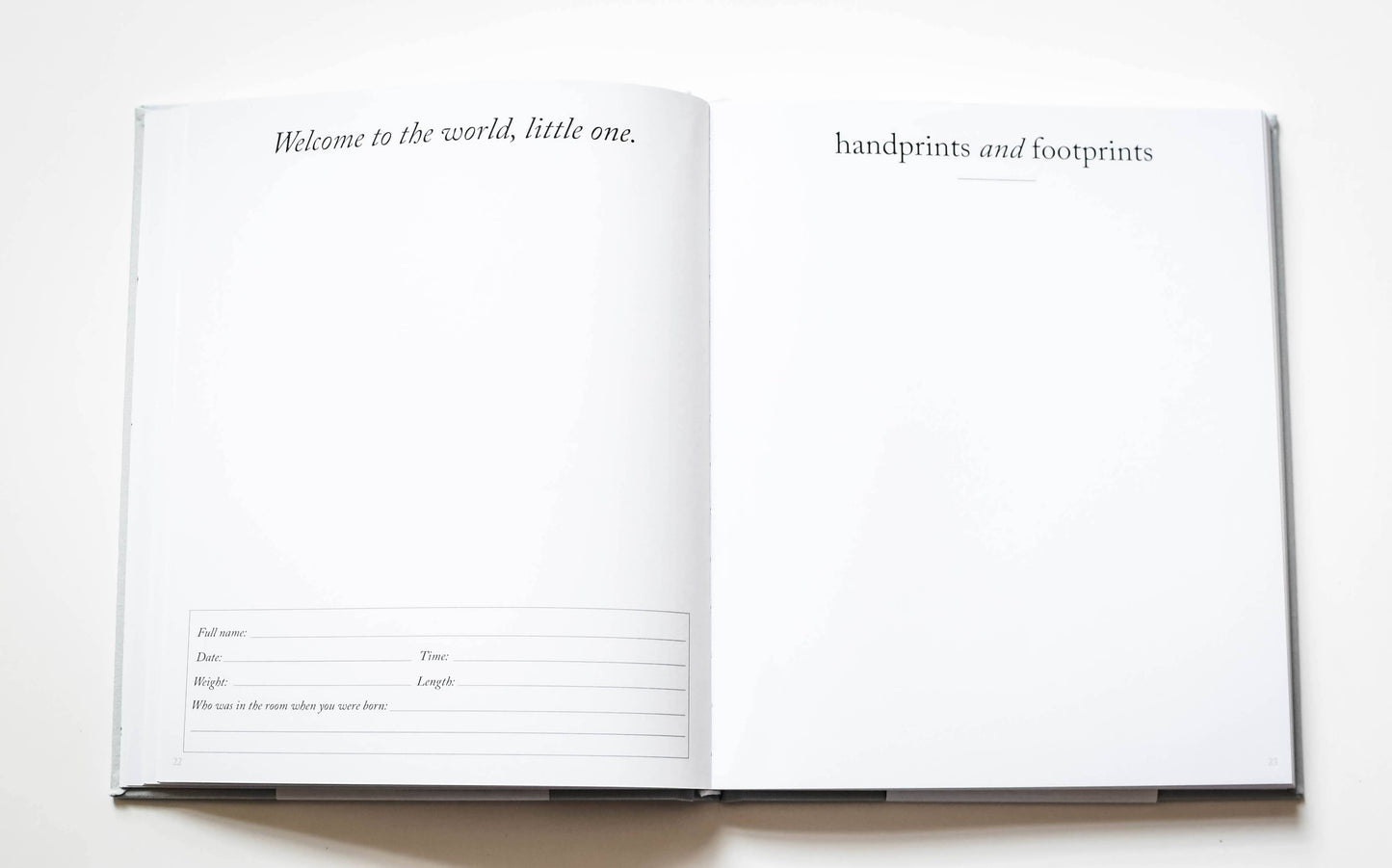 Duncan & Stone Paper Co. - Baby's First Year Memory Book & Photo Album | Mother's Day