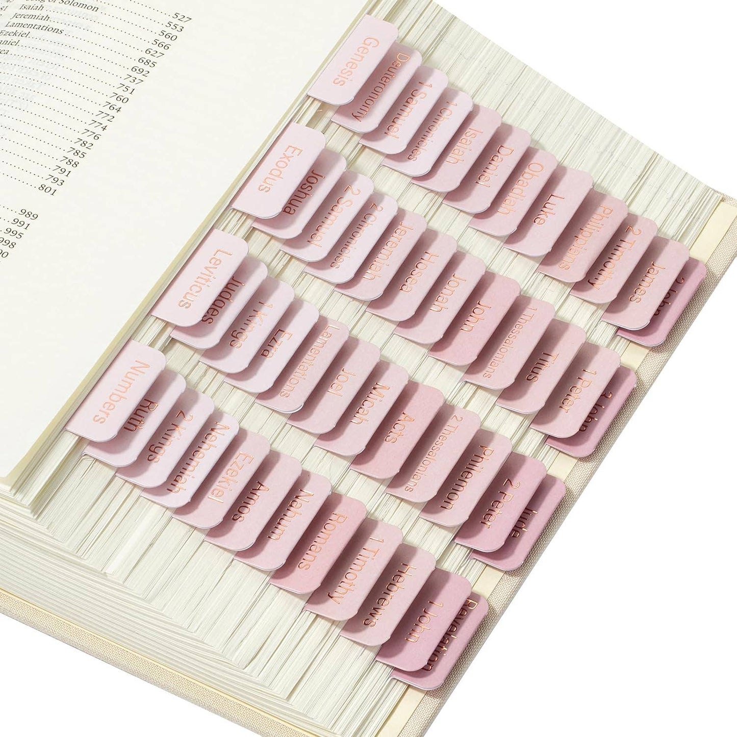 Mr. Pen - Bible Tabs, 75 Laminated Tabs for Women and Men
