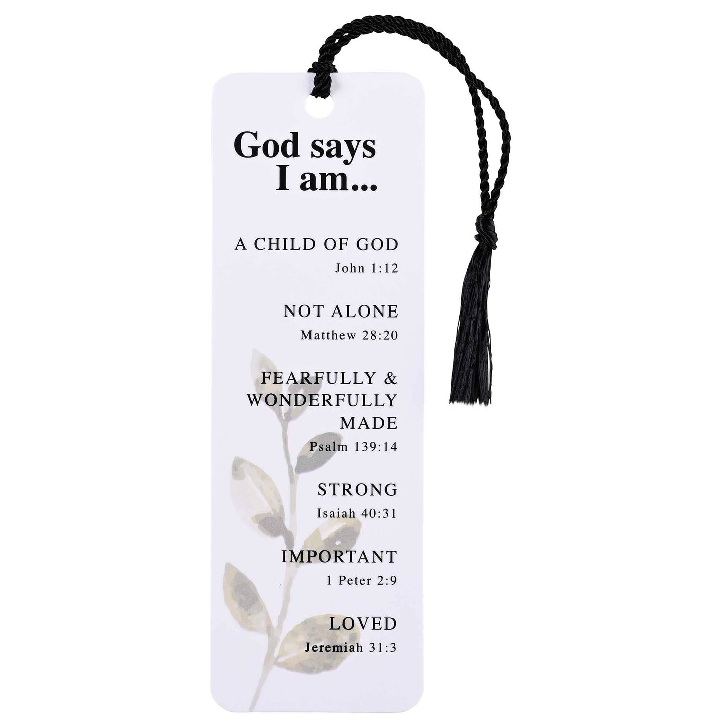 Dicksons - Tassel Bookmark God Says I Am