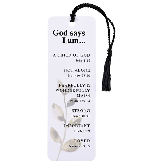 Dicksons - Tassel Bookmark God Says I Am