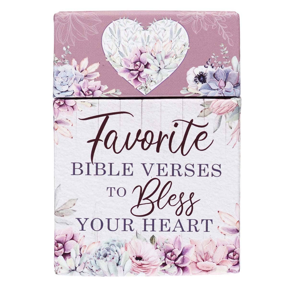 Christian Art Gifts - Box of Blessings Favorite Bible Verses To Bless the Heart