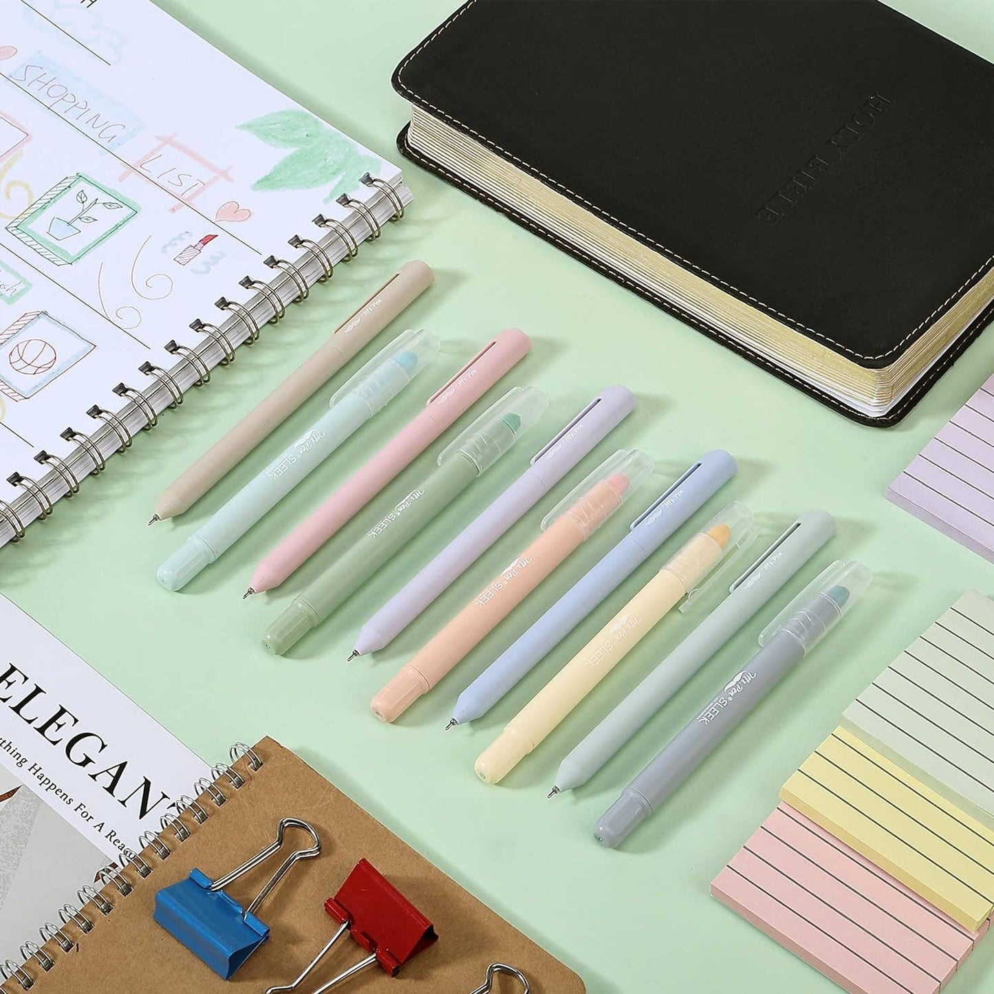 Mr. Pen - Mr. Pen No Bleed Bible Highlighters & Pens - 10 Pack