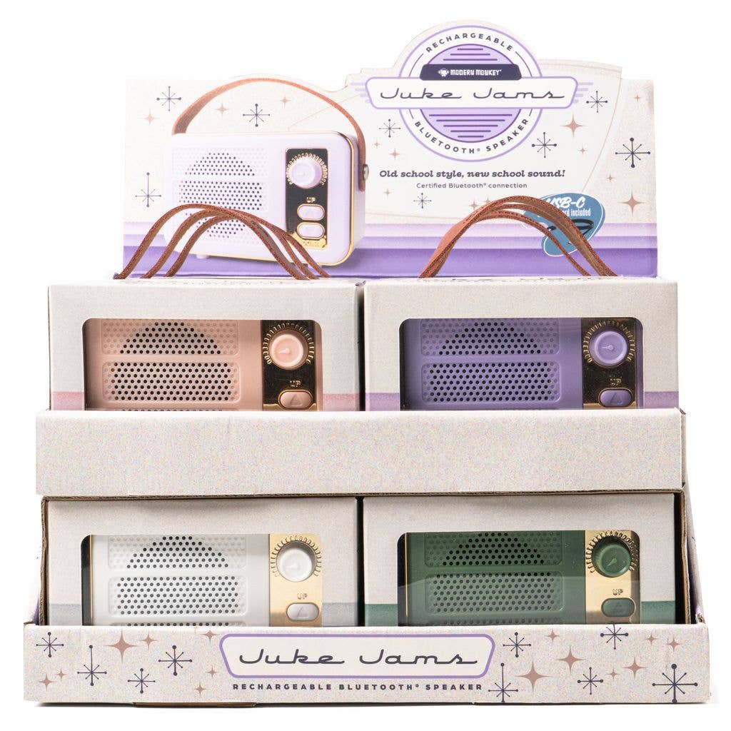 DM Merchandising - Modern Monkey® Juke Jams Rechargeable Bluetooth® Speaker