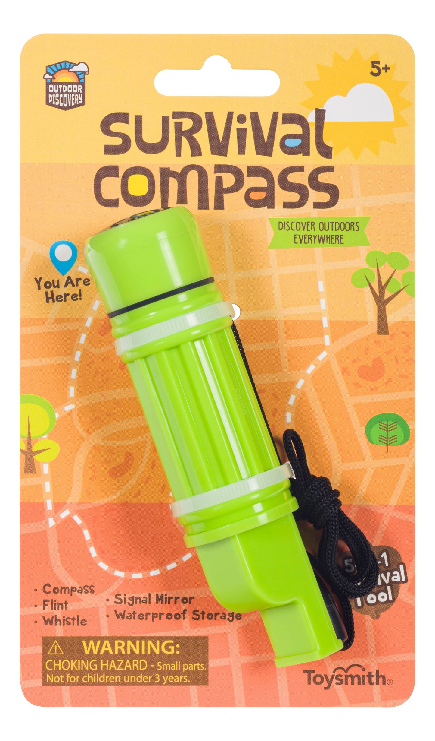 Toysmith - Outdoor Discovery Survival Compass