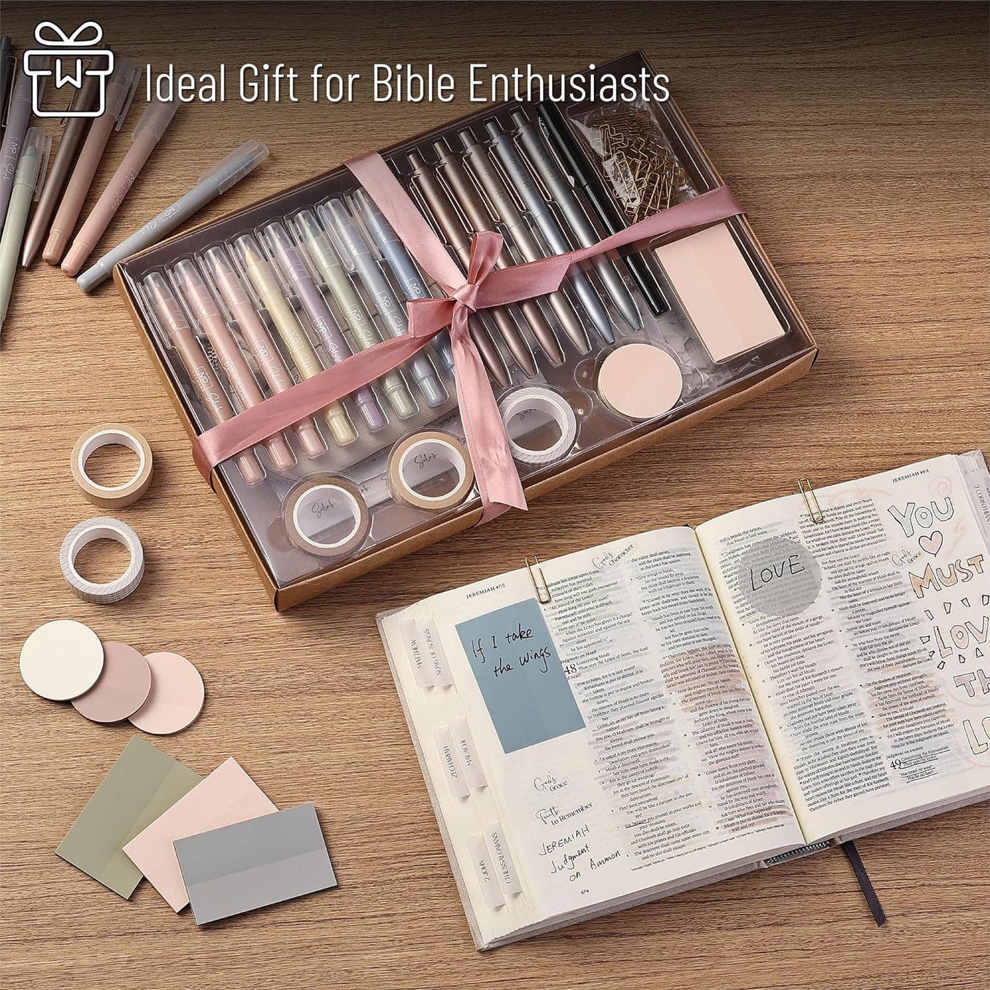 Mr. Pen - Mr. Pen Selah Collection Bible Journaling Set