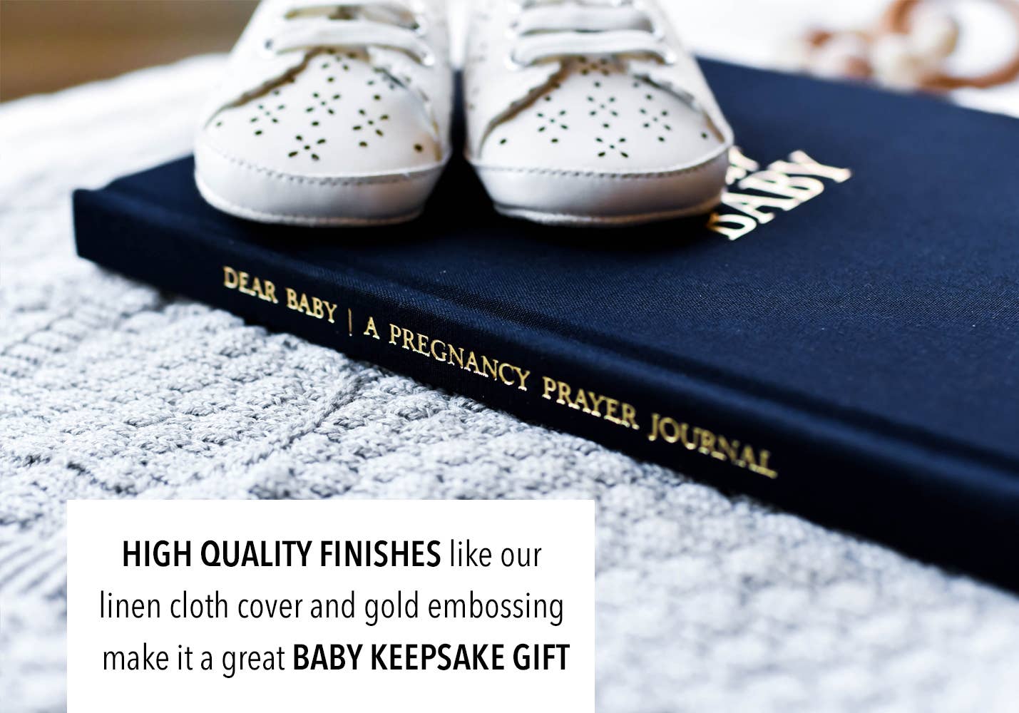 Duncan & Stone Paper Co. - Dear Baby: A Pregnancy Prayer Journal & Memory Book for Moms