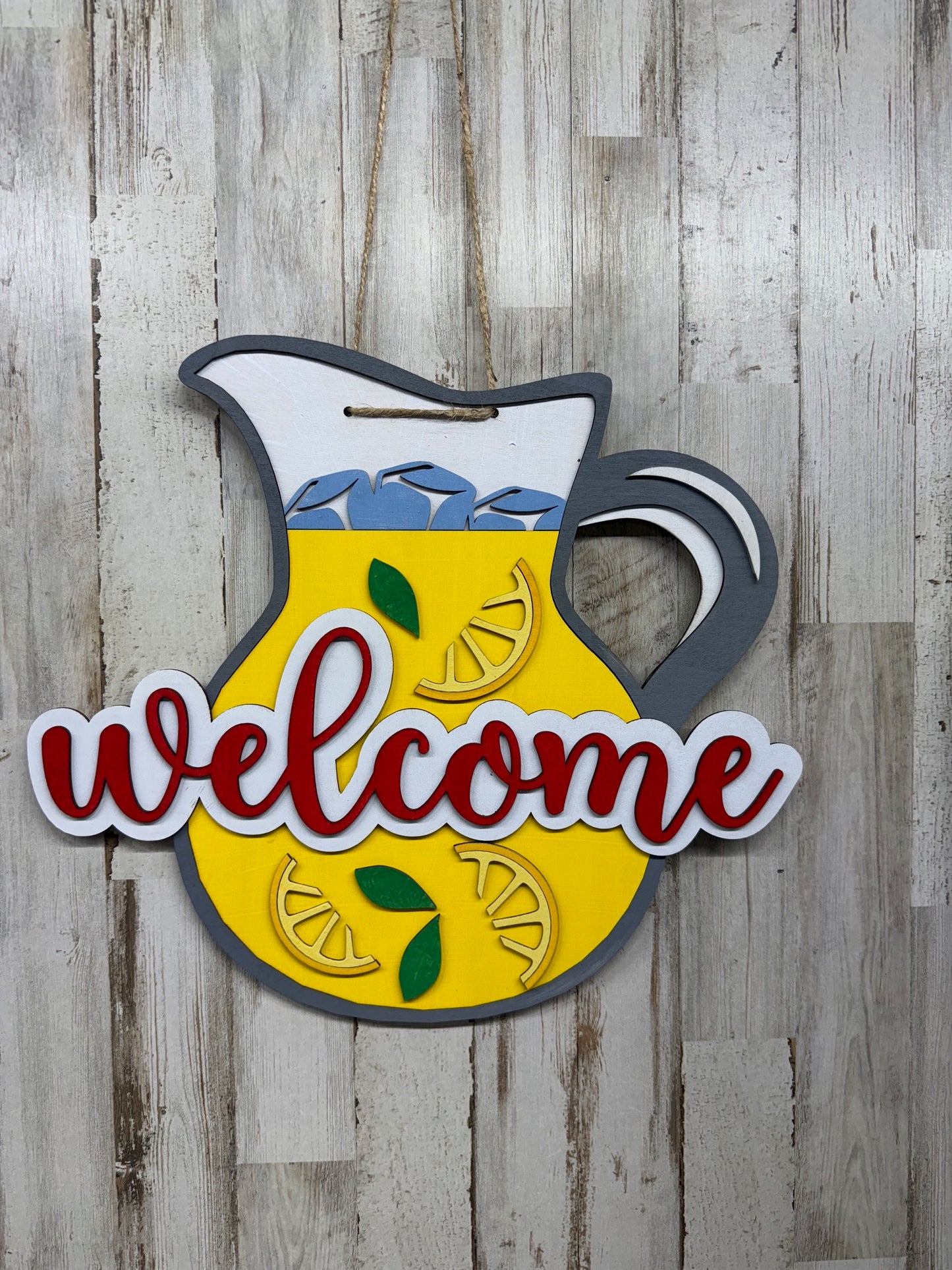 Created With Heart- WELCOME SIGN