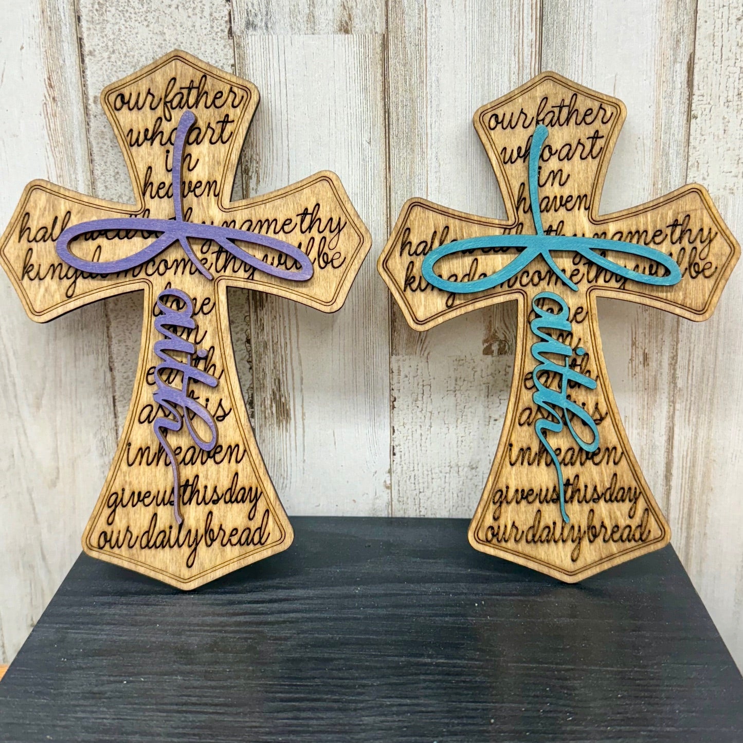 Created With Heart- FAITH CROSS SIGN