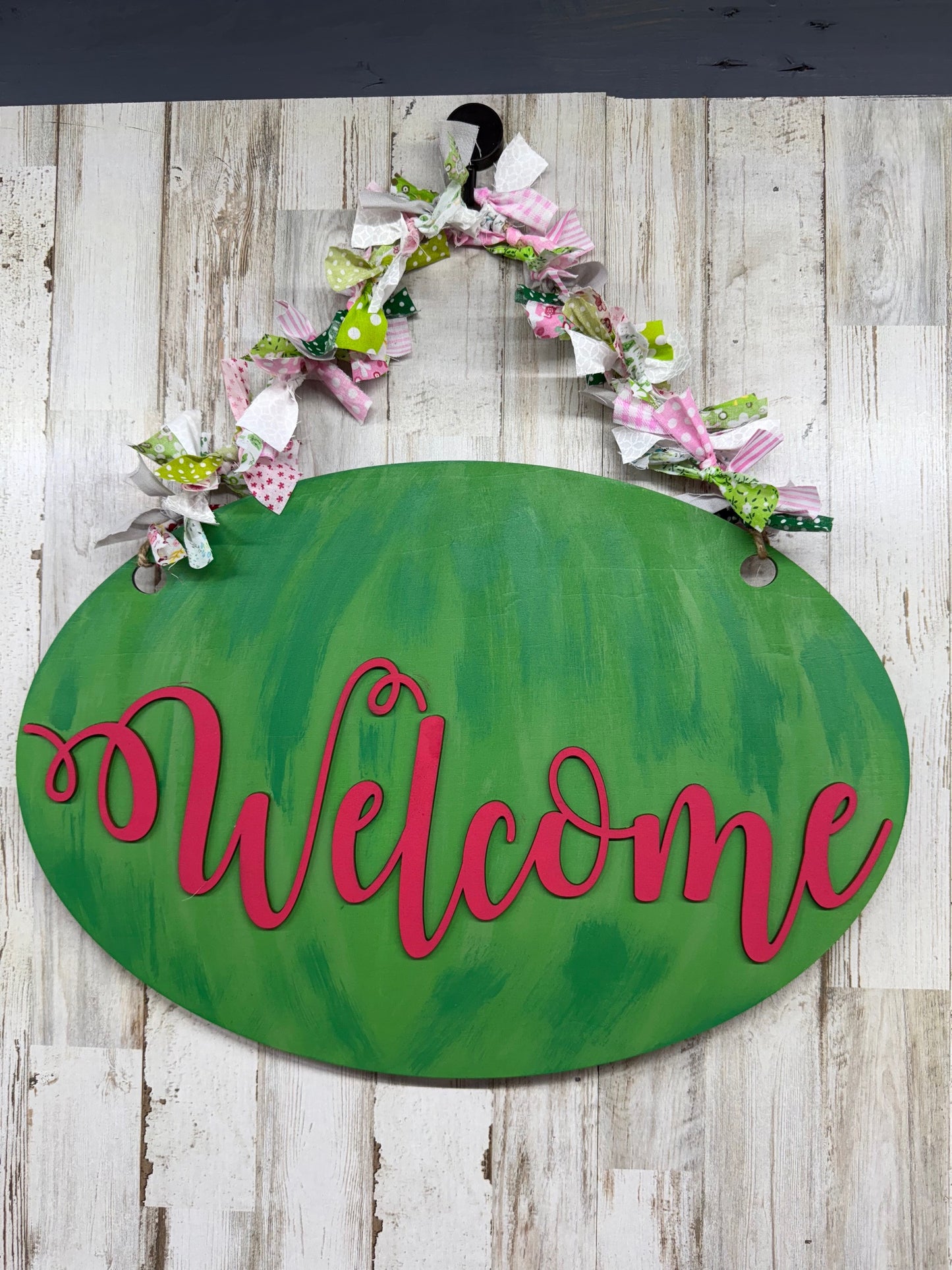 Created With Heart- WELCOME SIGN