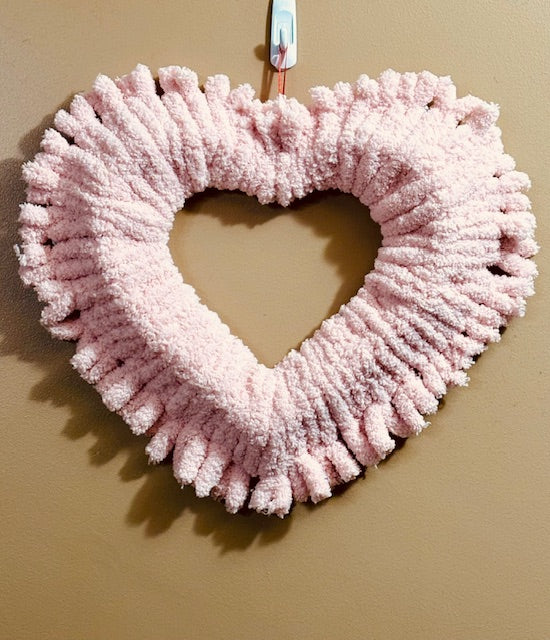 La Vie Queen Collective- pink heart wreath