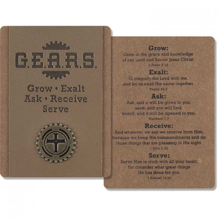 G E A R S Bookmark (Grow Exalt Ask Receive Serve)