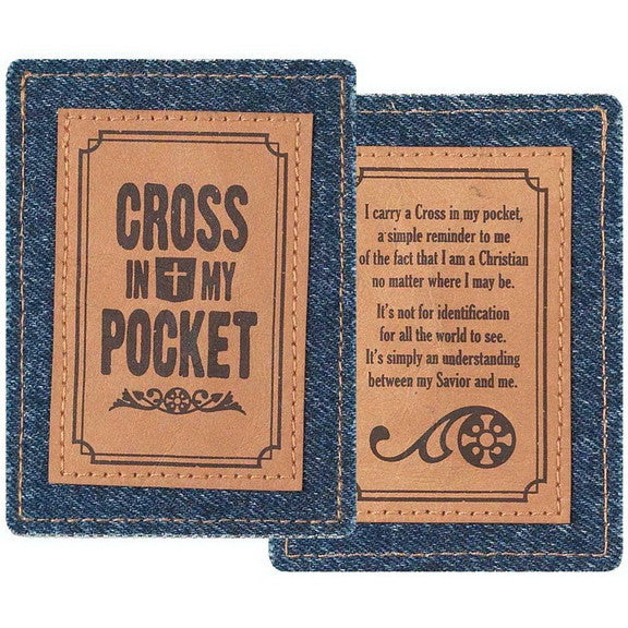 Cross in my Pocket Bookmark