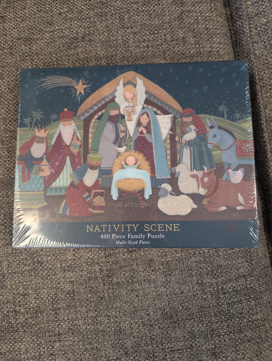 Nativity 400 Piece Family Puzzle
