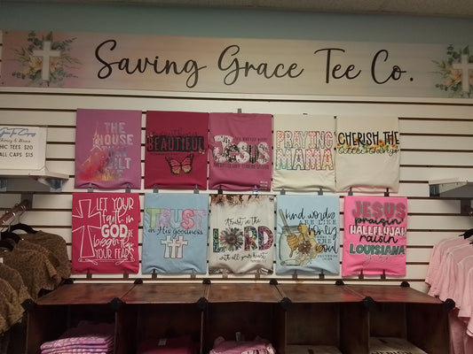 Saving Grace Tshirts-Adults