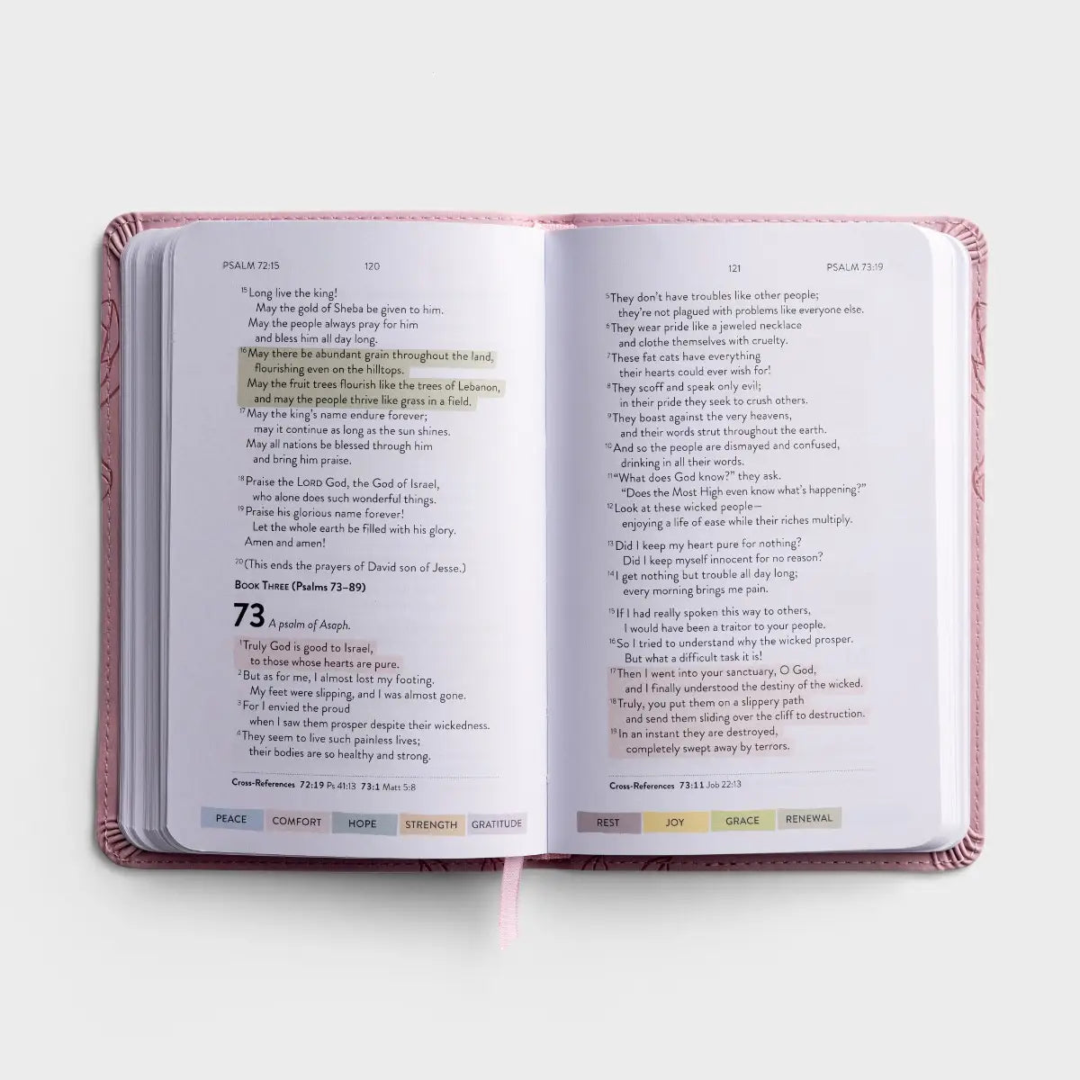 Sanctuary in the Psalms - NLT Scripture Book