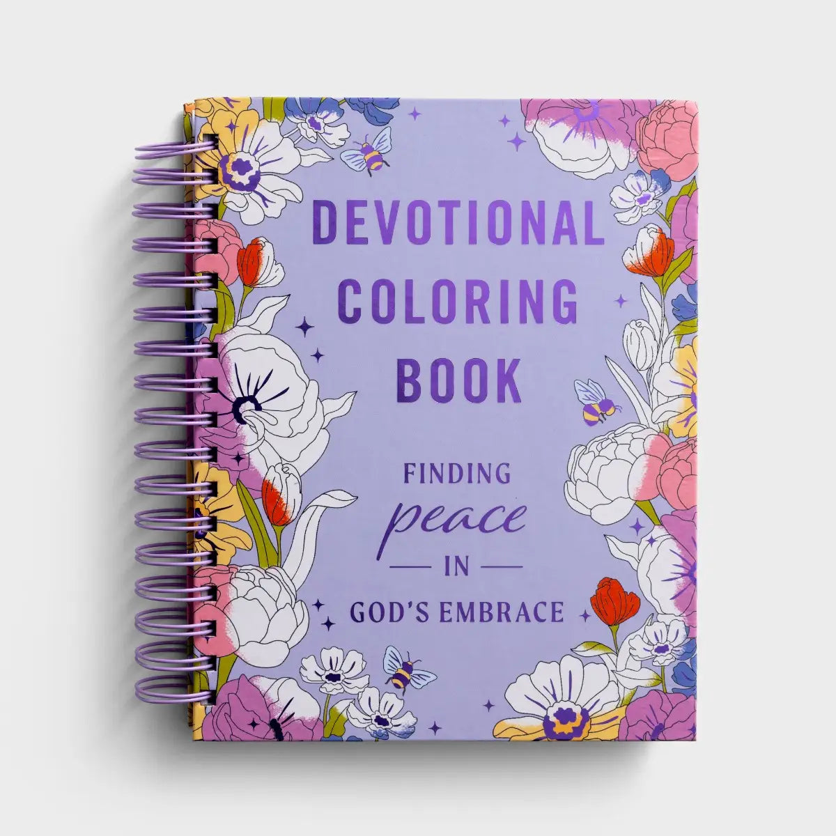 Finding Peace in God's Embrace: Devotional Coloring Book