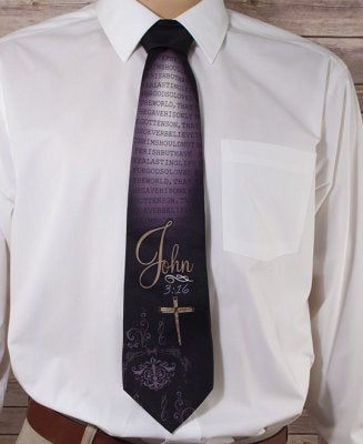 John 3:16 Silk Tie
