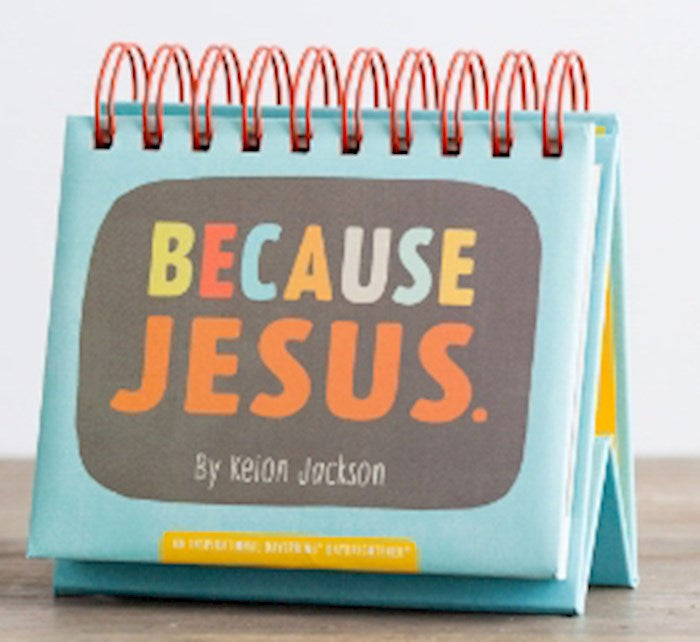 Calendar-Because Jesus (Day Brightener)