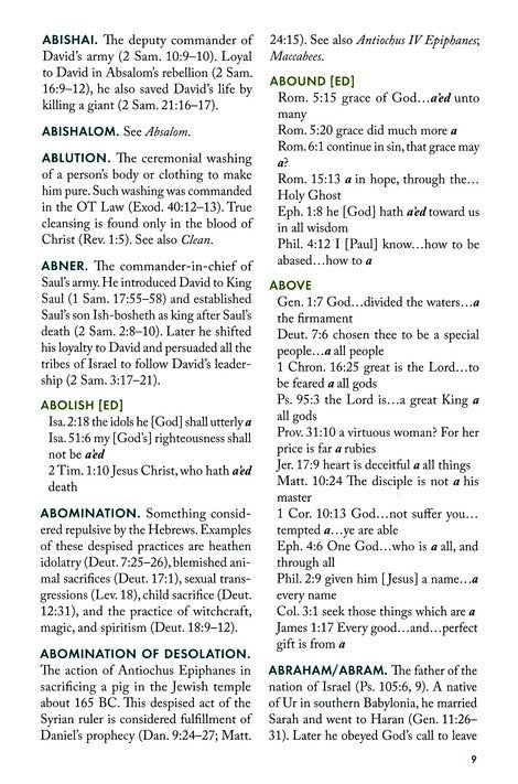 3-in-1 Bible Guide: A Dictionary, Concordance, and Atlas for Everyday Study