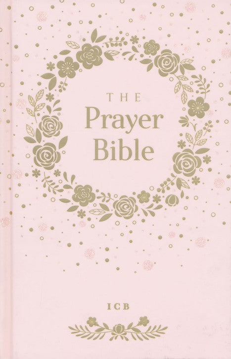 ICB Prayer Bible for Children - Pink, Hardcover, Printed Caseside