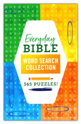 Everyday Bible Word Search Collection: 365 Puzzles!