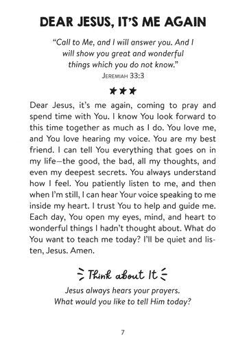 It All Matters to Jesus: Prayers for Girls